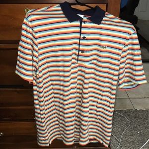 LACOSTE RAINBOW POLO